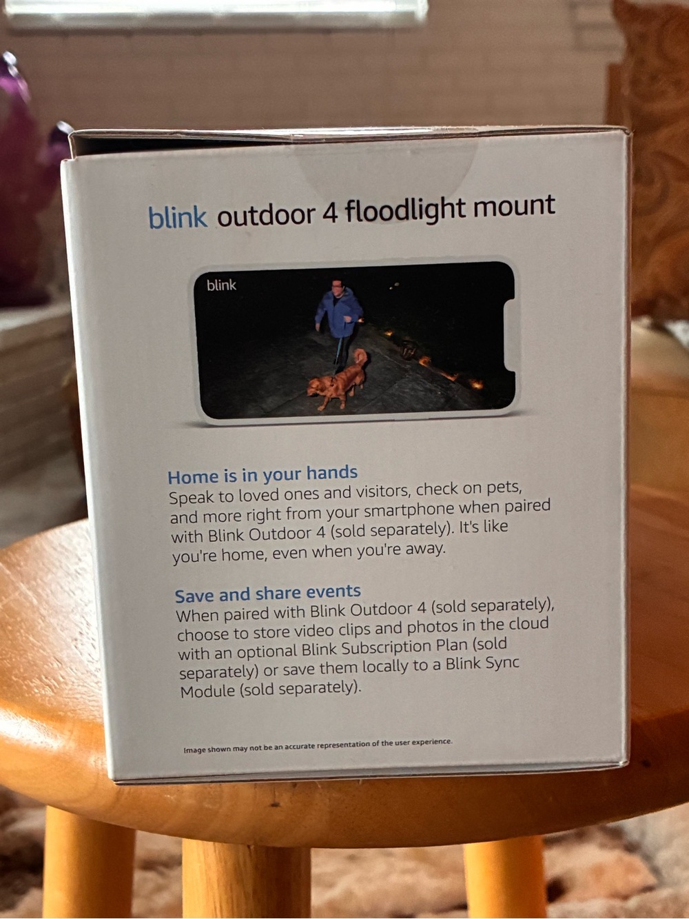 Blink Outdoor Floodlight Mount Wire-free, 700 lumens 2-yr battery NIB - Picture 3 of 11